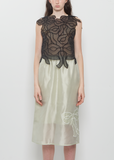 Baya Bow Embroidery Top