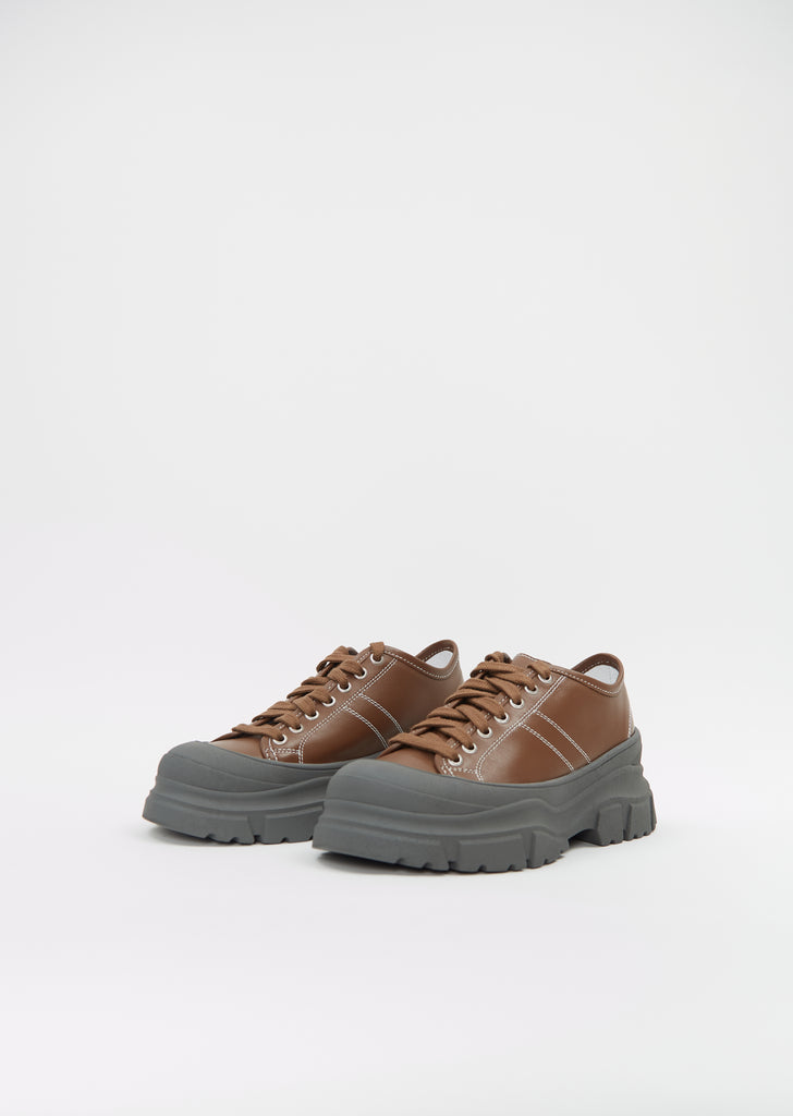 Feat Leather Sneakers