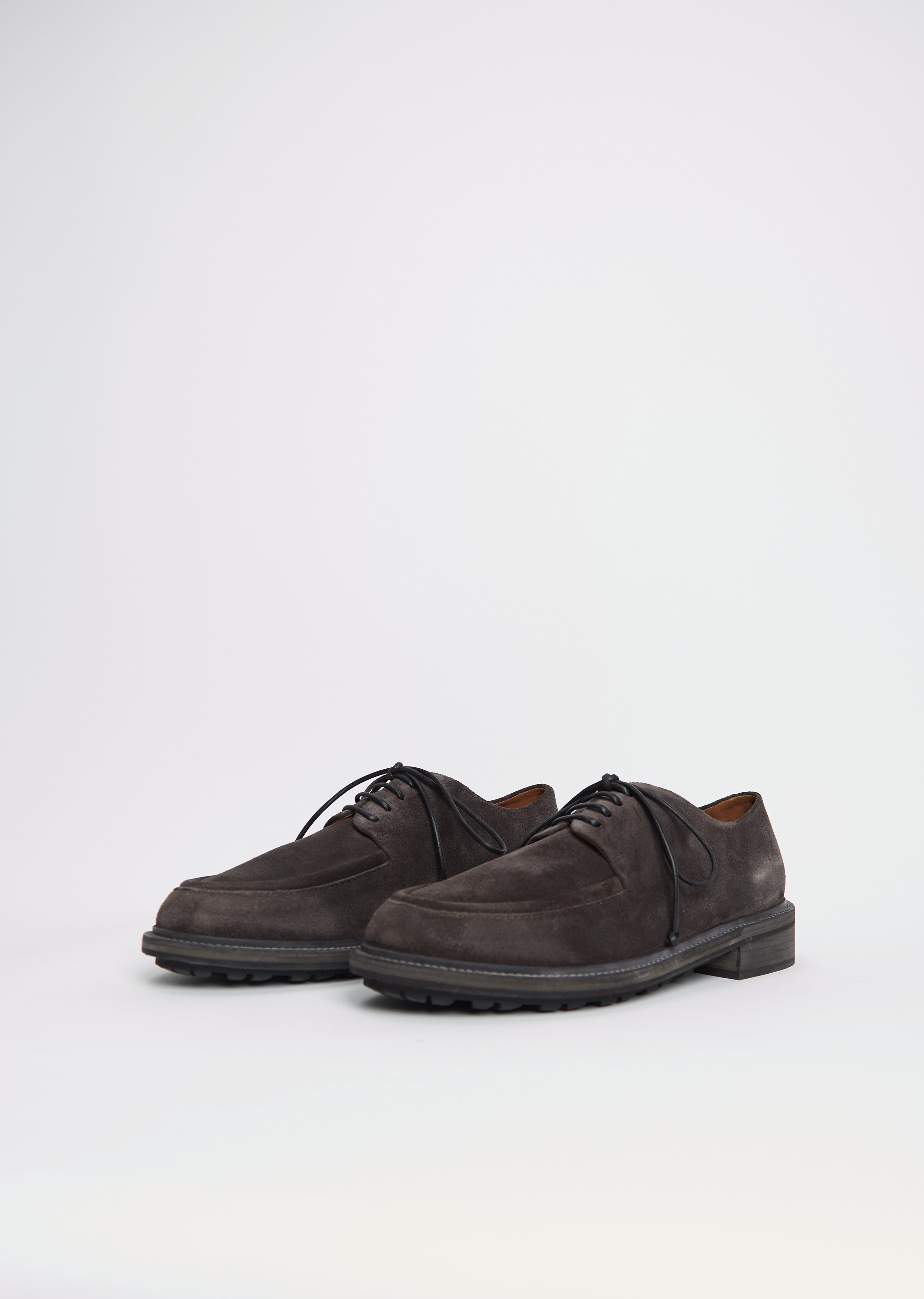 Gruboot Suede Derby – La Garçonne