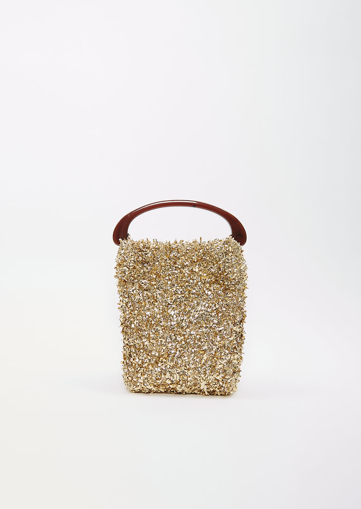 Crossbody Crisp Bag — Gold