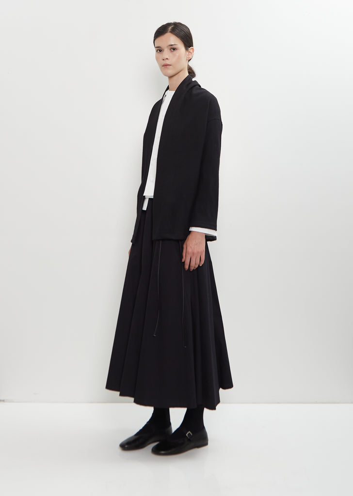 Wool Long Sleeve Cardigan