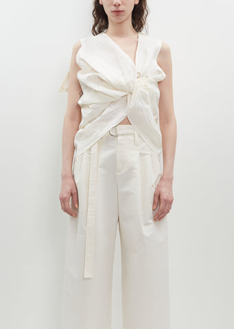 Twisted Shirt — Off White