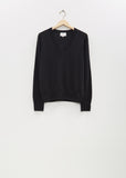 Julio Lightweight Cashmere Sweater — Black