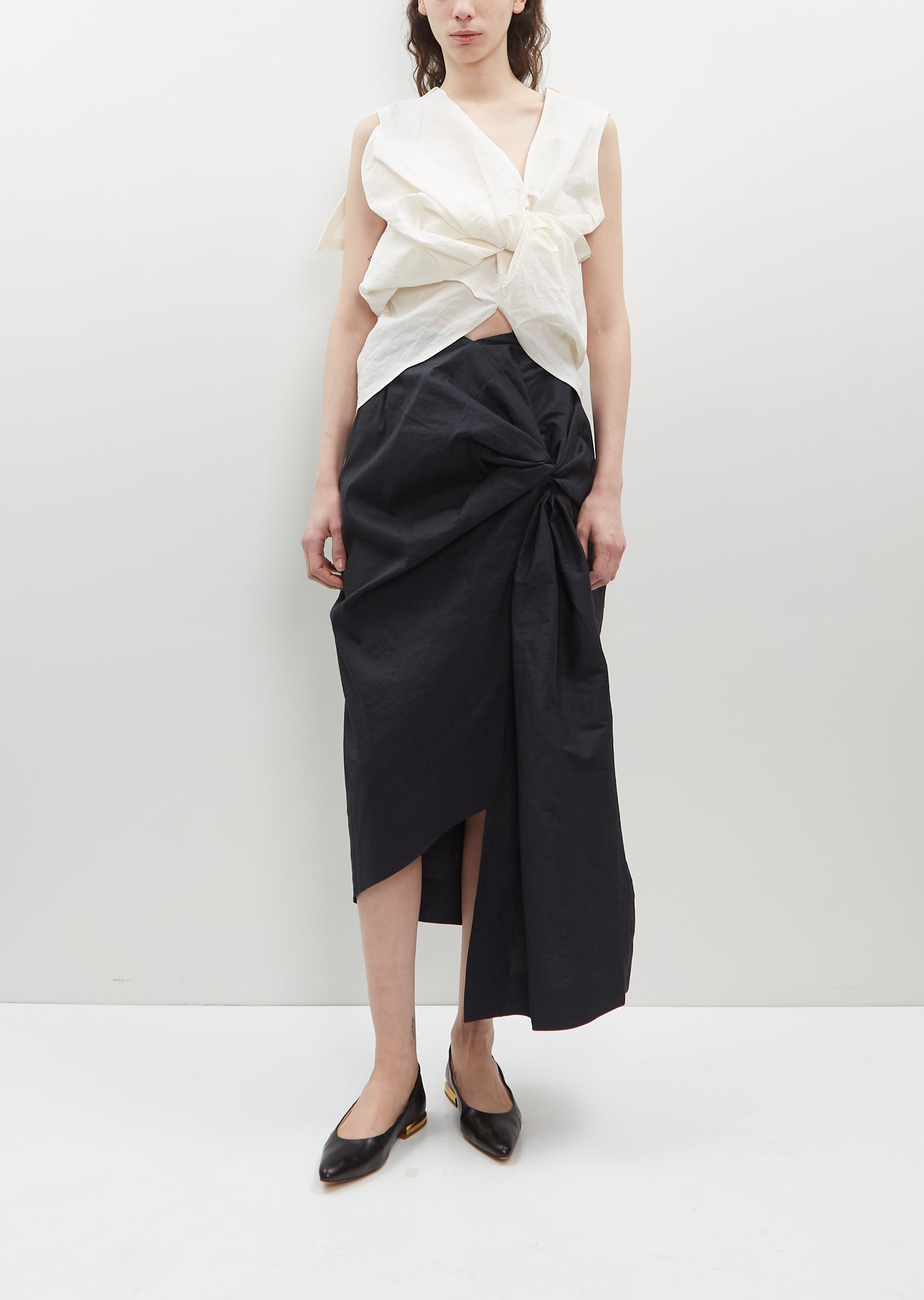 Twisted Skirt – La Garçonne