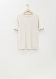 n°394 James Cotton Cashmere Top — Chalk