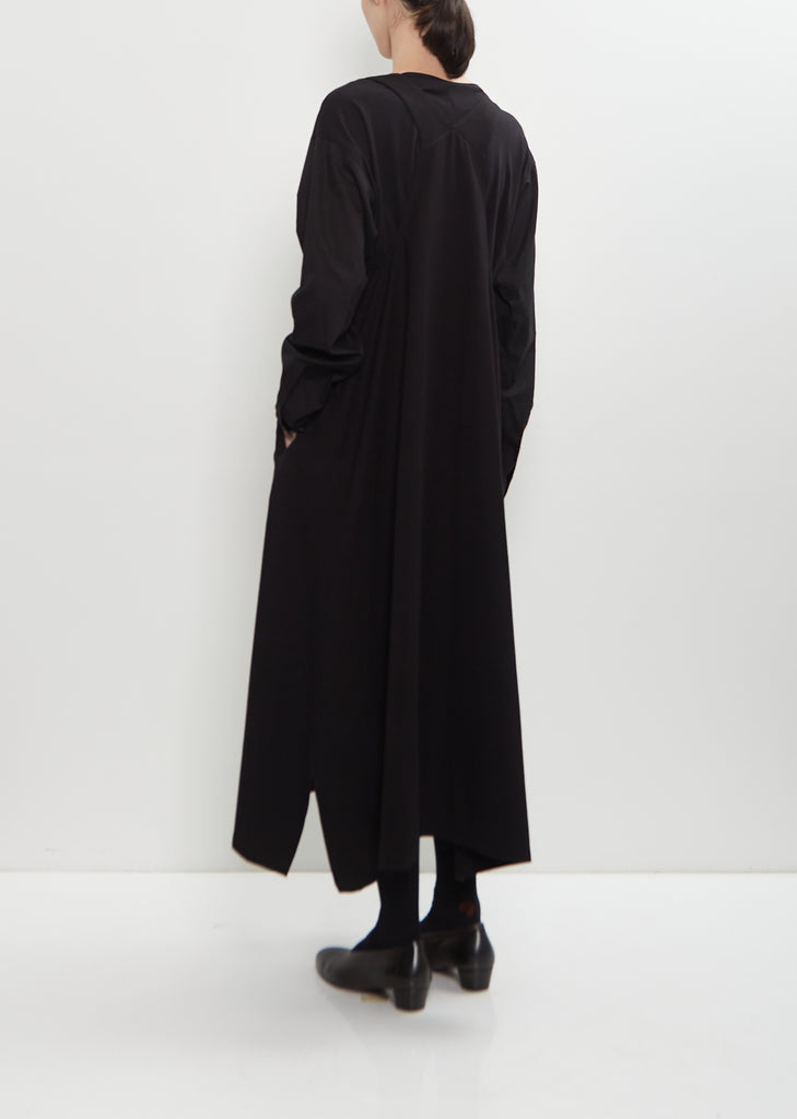 Cotton Twill Overall Dress