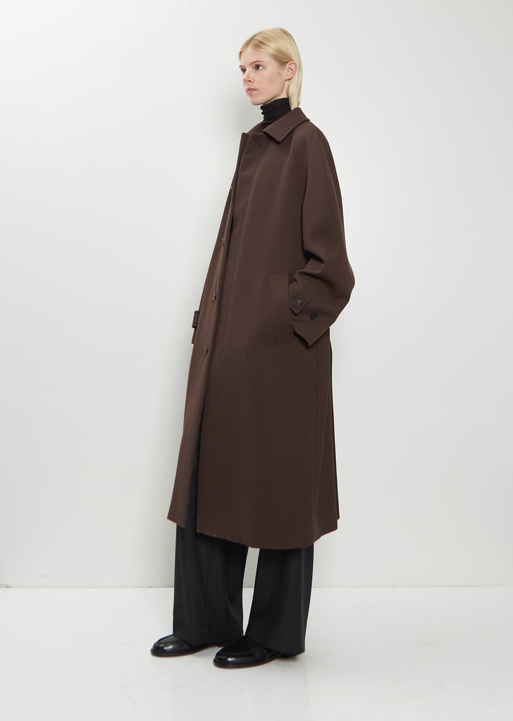 Twisted Double Cloth Coat