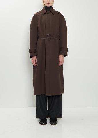 Twisted Double Cloth Coat