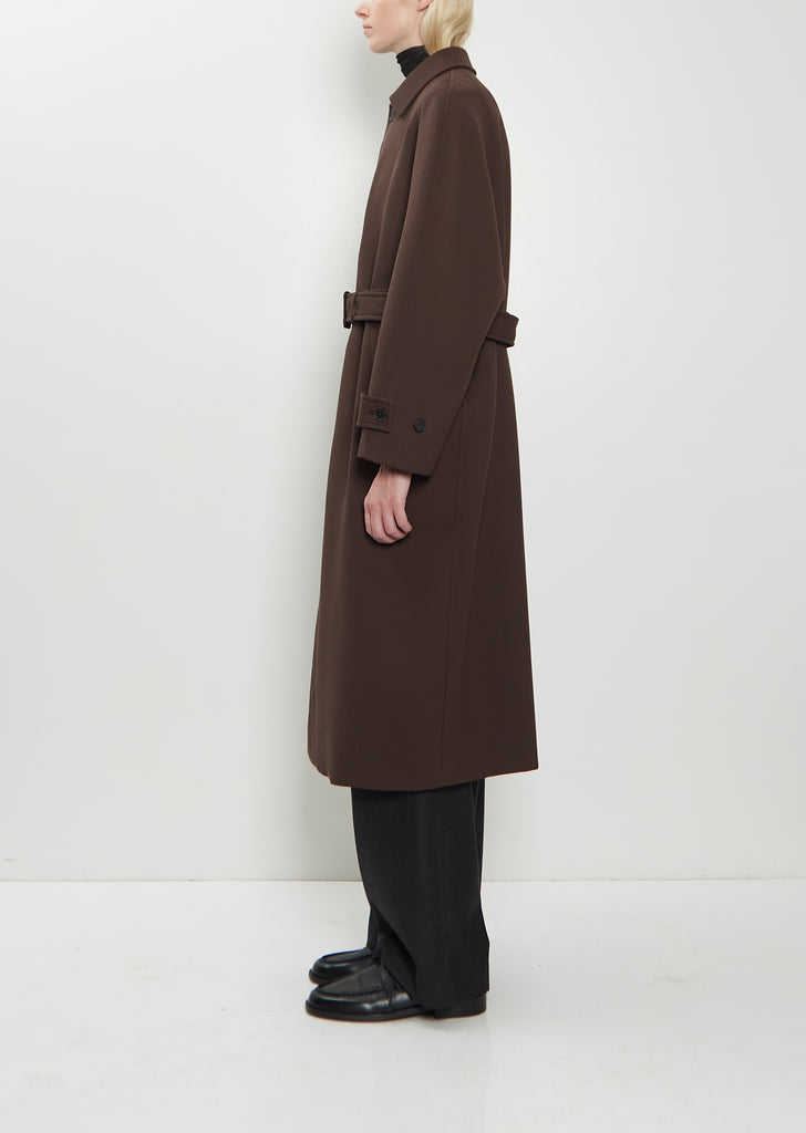 Twisted Double Cloth Coat