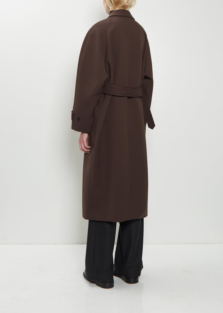 Twisted Double Cloth Coat