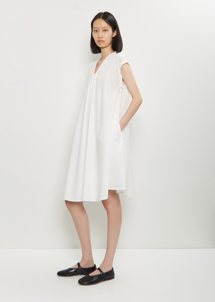 Cotton French Sleeve Dress