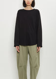 Cut & Sewn Cotton Combination Pullover