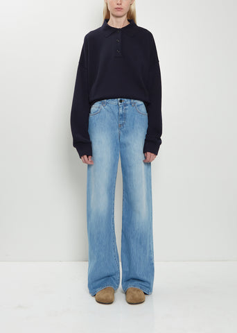 Eglitta Cotton Jean — Blue