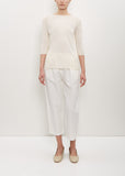 Linen Silk 3/4 Knit Sweater