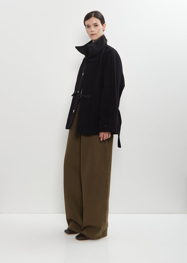 Short Wool Duffle Coat