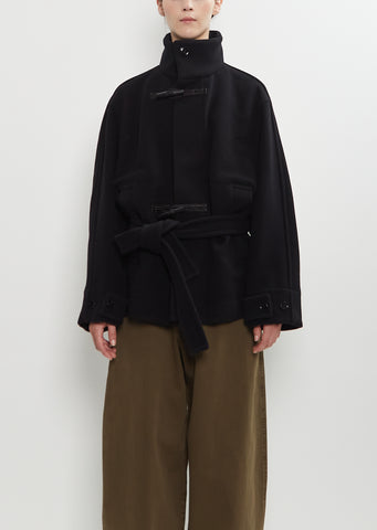 Short Wool Duffle Coat