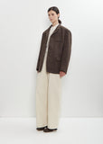 Harris Tweed Boxy Tailored Jacket