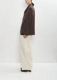Harris Tweed Boxy Tailored Jacket