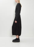 Crew Neck Wool Sweater — Anthracite Melange