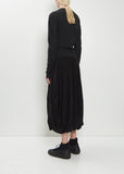 Crew Neck Wool Sweater — Anthracite Melange