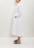 Heylayane Light Cotton Shirt Dress — Off White