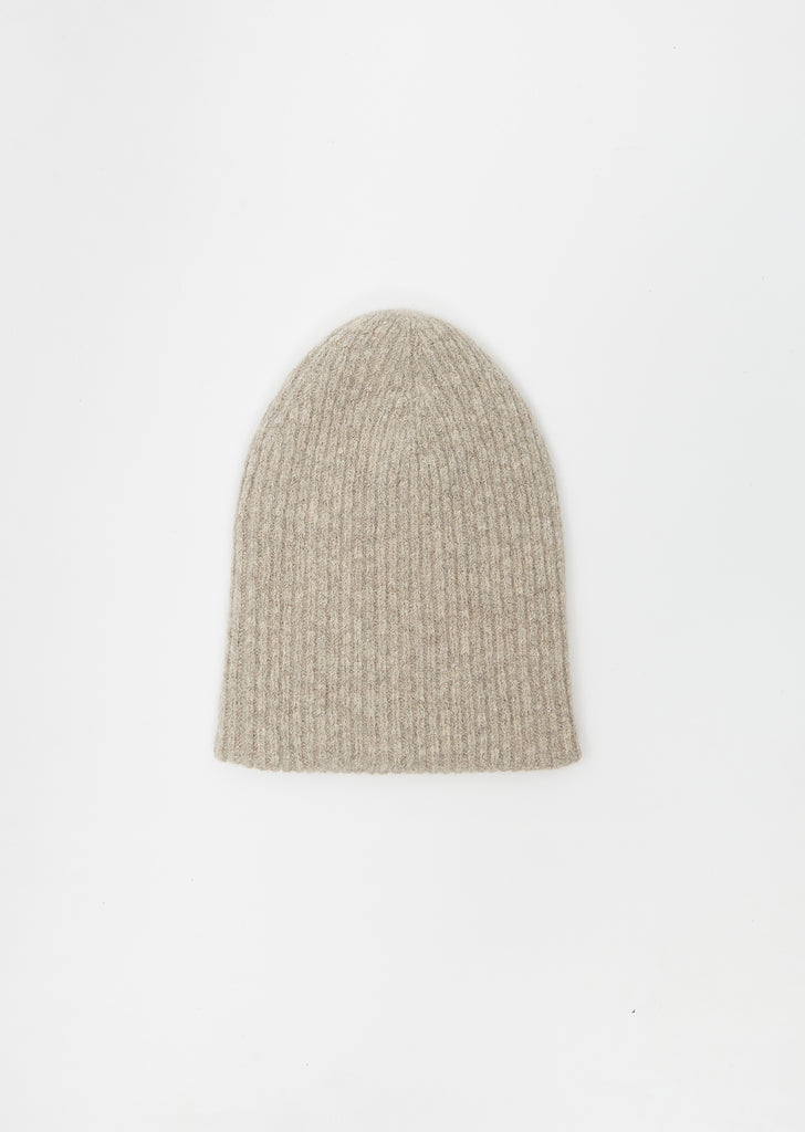 Soft Rib Beanie — Dust