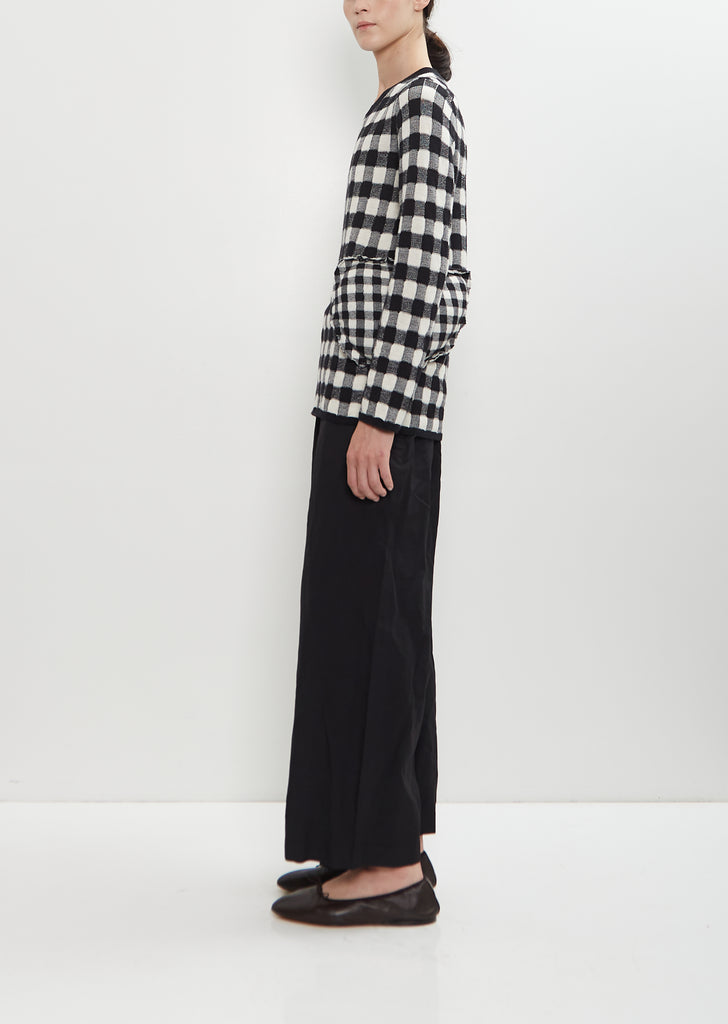 Padded Detail Sweater