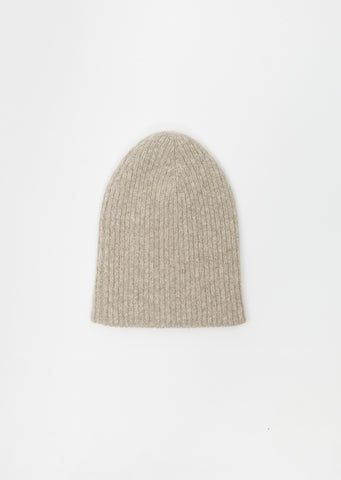 Soft Rib Beanie — Dust