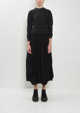 Balloon Silk Skirt
