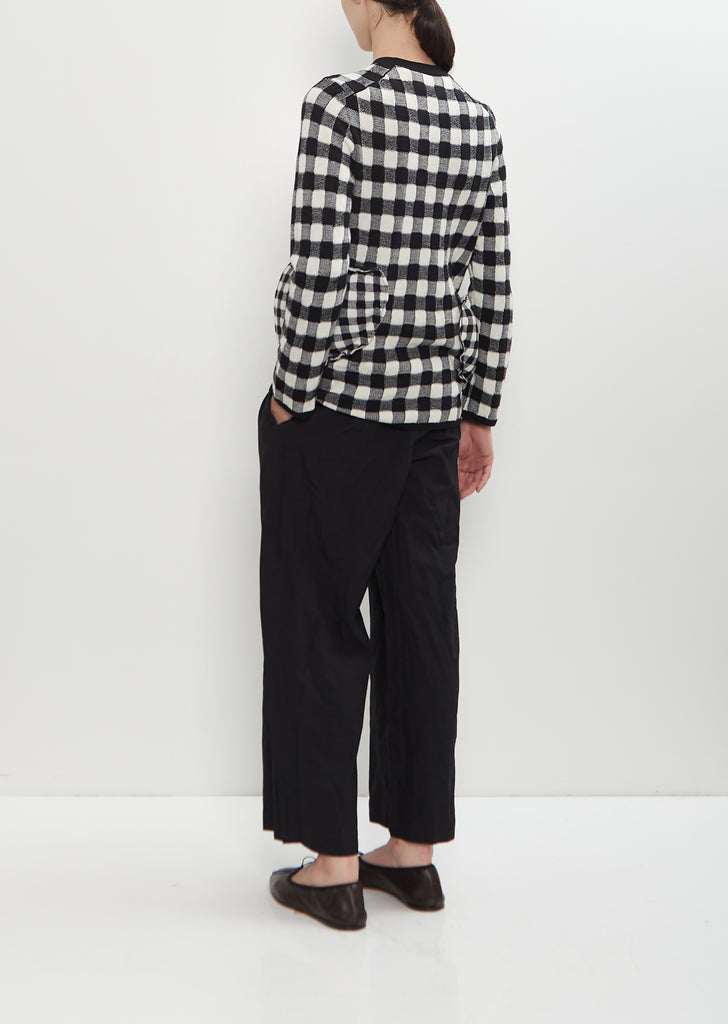 Padded Detail Sweater
