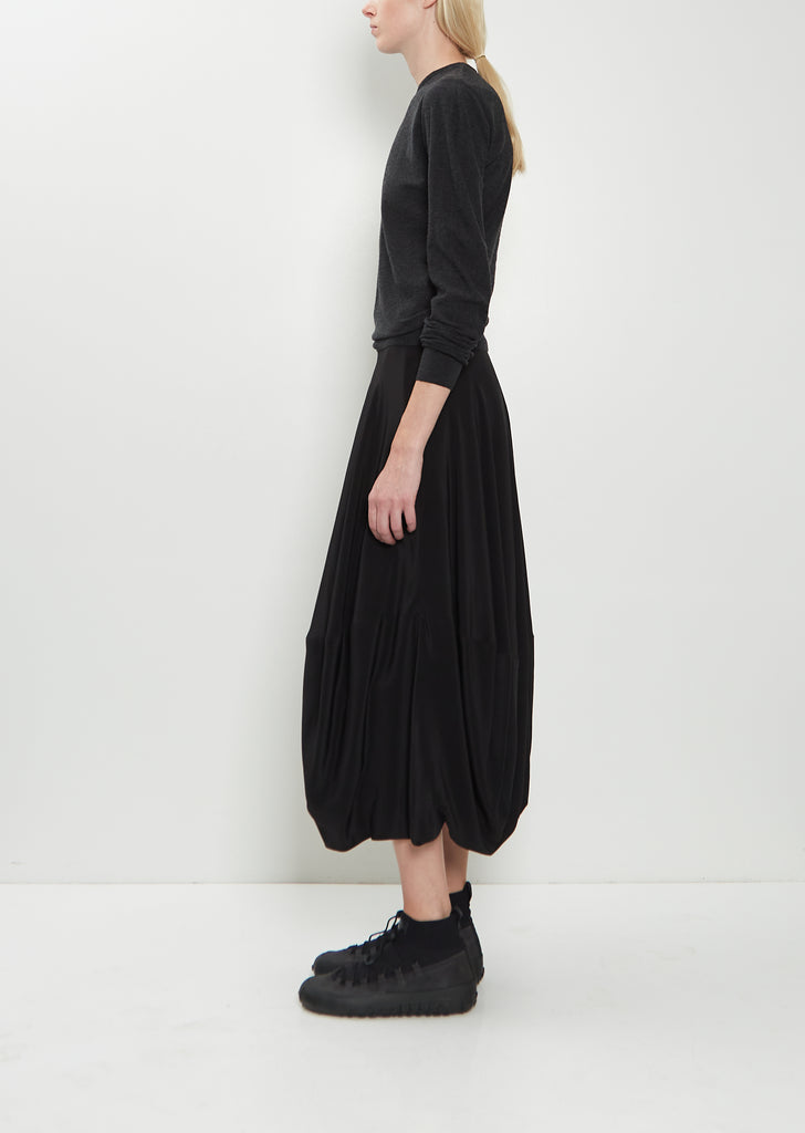 Balloon Silk Skirt