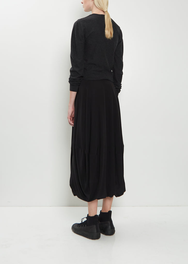 Balloon Silk Skirt