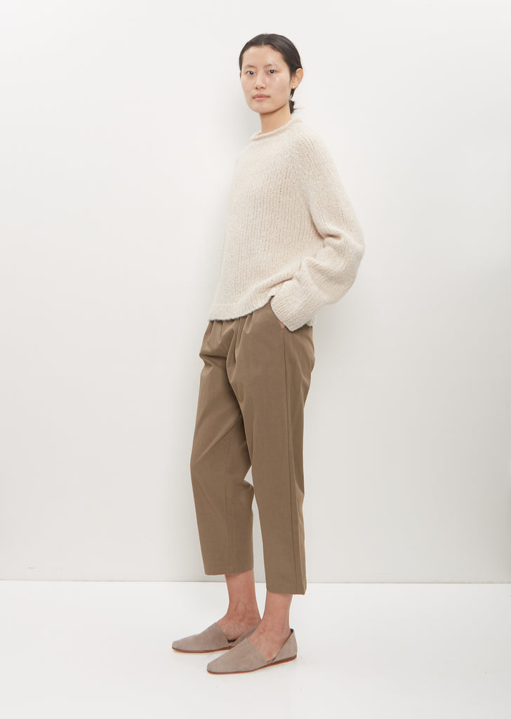 Cashmere Silk Chili Sweater — Ivory