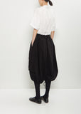 Twill Cropped String Pant
