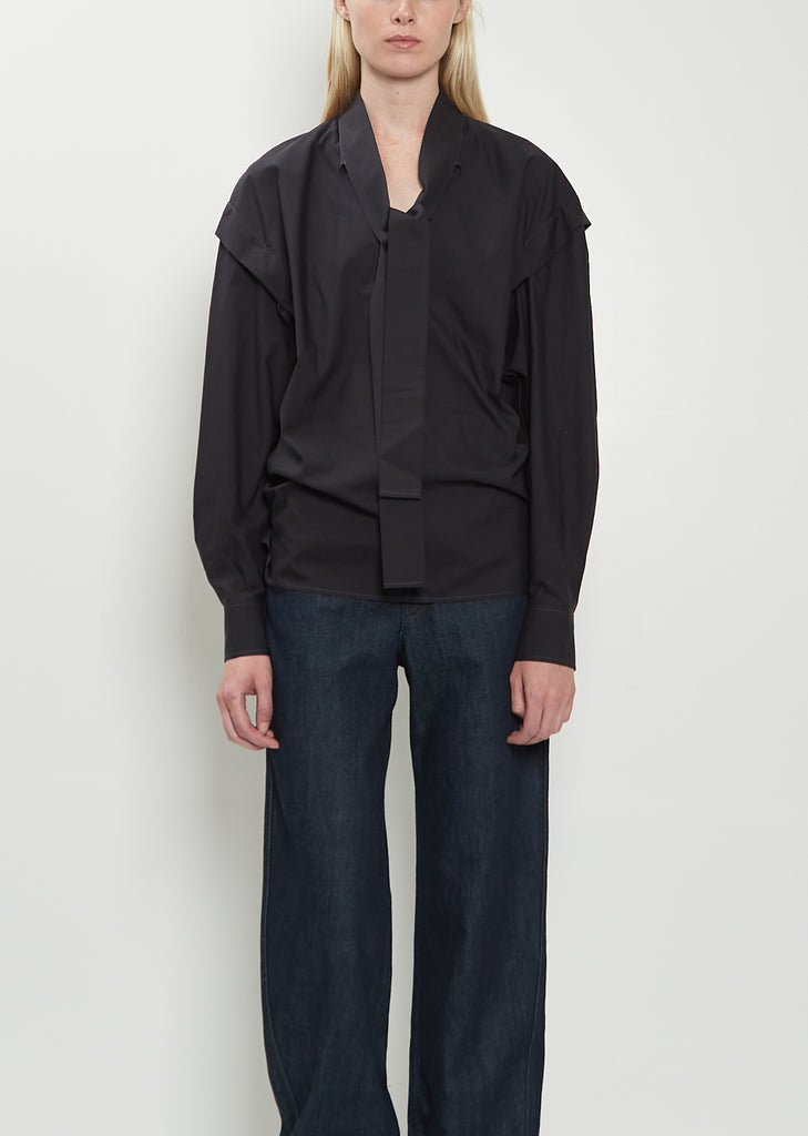 Ascot Cotton Silk Blouse