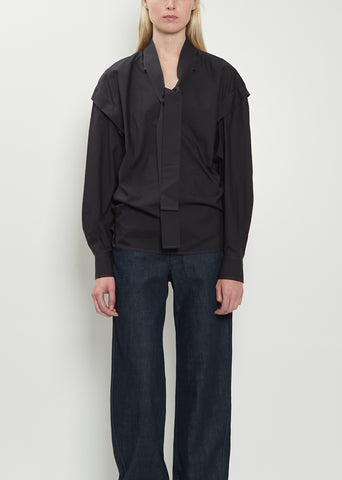 Ascot Cotton Silk Blouse