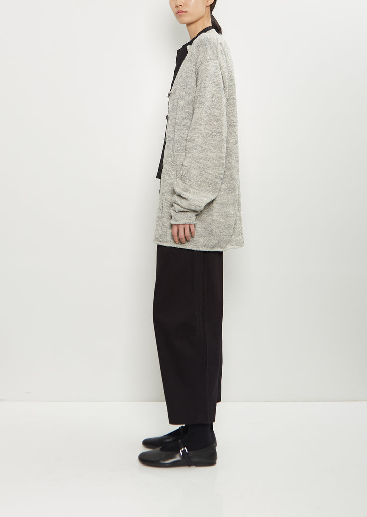 Wool Design Knit Cardigan