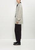 Wool Design Knit Cardigan