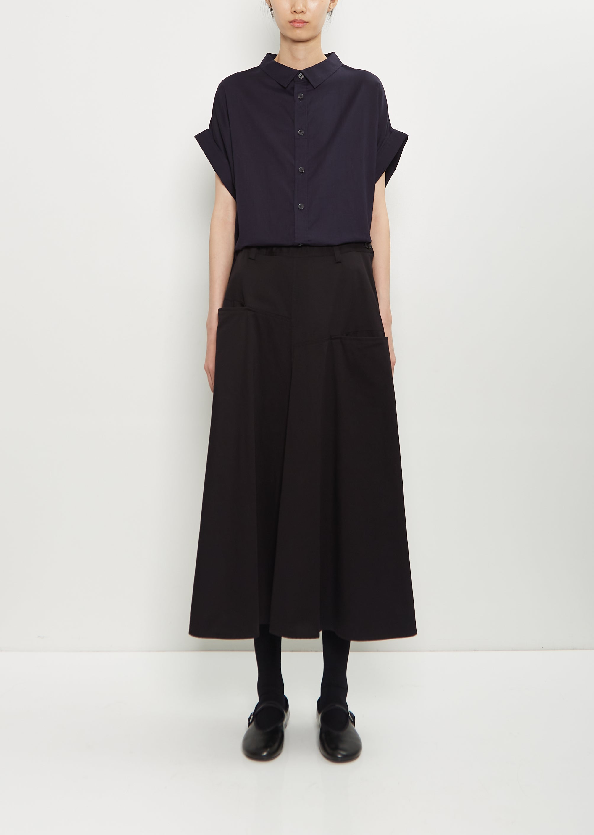 【INCHANT ME】Lenny Cotton Hool Skirt Lenny Skirt | Black - Est8te
