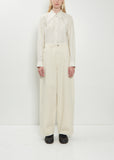 Cotton Denim Large Pants — Denim Snow Clay