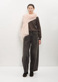 Cashmere Medium Woven Scarf — Light Pink