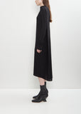 Viscose Jersey Cocoon Cape Dress