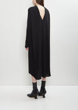 Viscose Jersey Cocoon Cape Dress