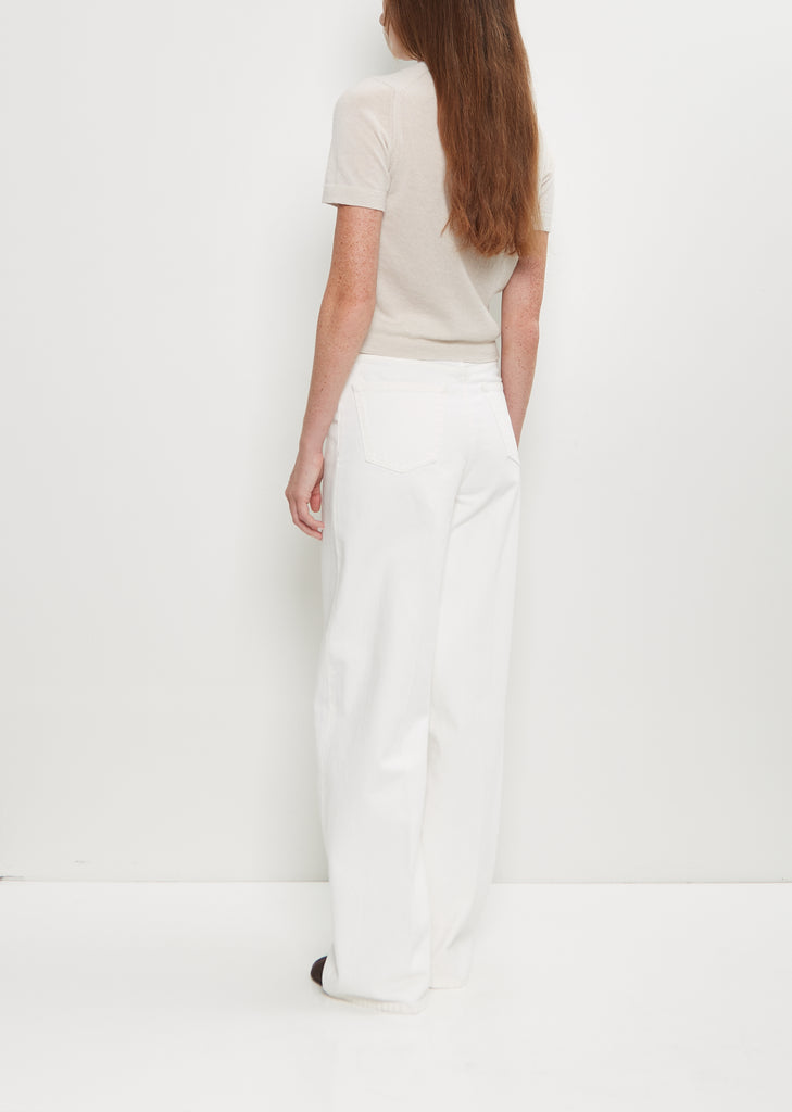 Organic Cotton Wide Leg Denim