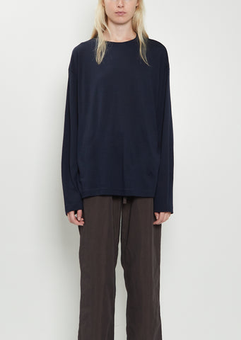 Wool Crew Neck Pullover