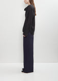 Lyocell Organza Cowl Blouse