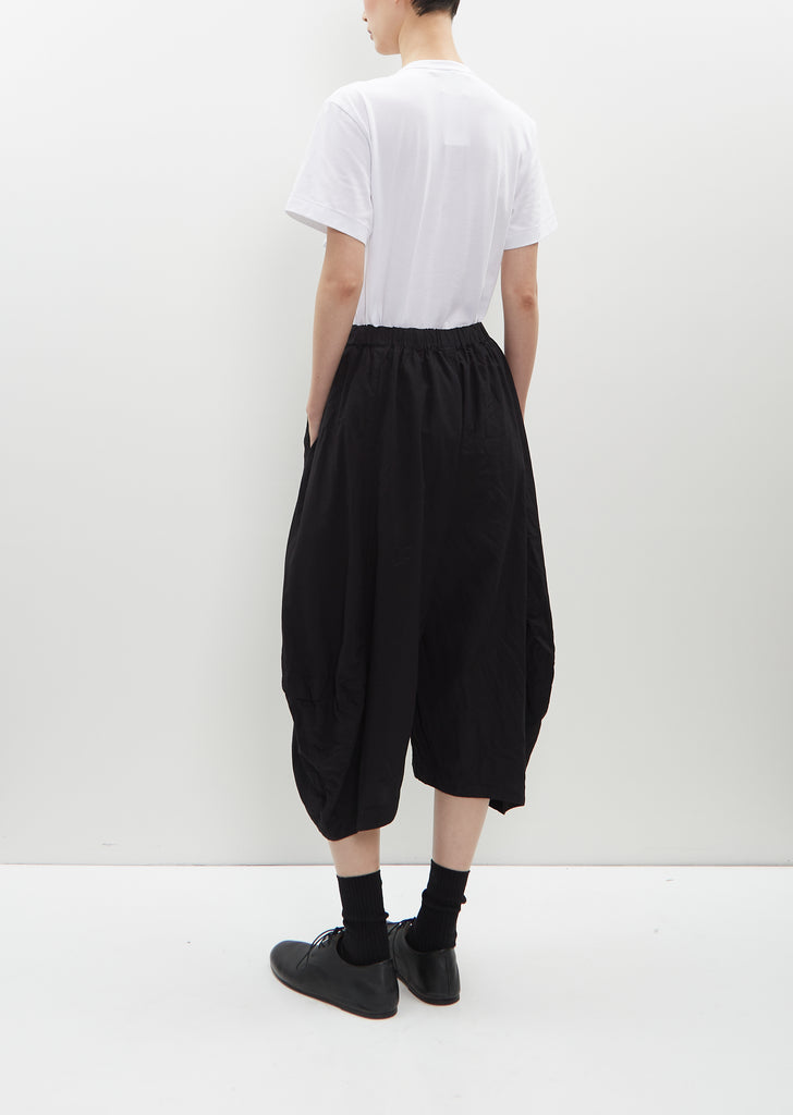 Cropped Asymmetrical Pull On Pant