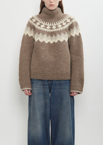 Wool Sedona Hand Knit Sweater