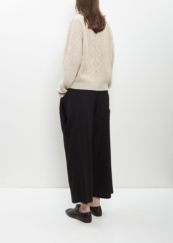 Cashmere Fionn Sweater — Light Brown Natural