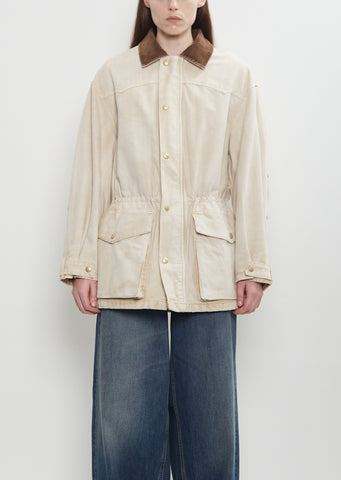 Cotton Denim Teton Jacket — Tea Stain